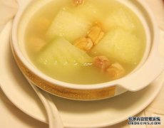 冬瓜是什么样的汤？最近我听说瓜是利尿的，因